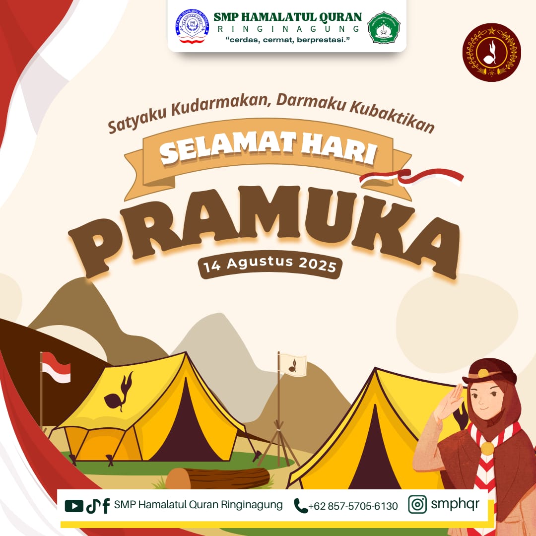 Semangat Hari Pramuka di Pondok Hafalan & Sekolah: Mengukir Generasi Tangguh Berjiwa Qur’ani